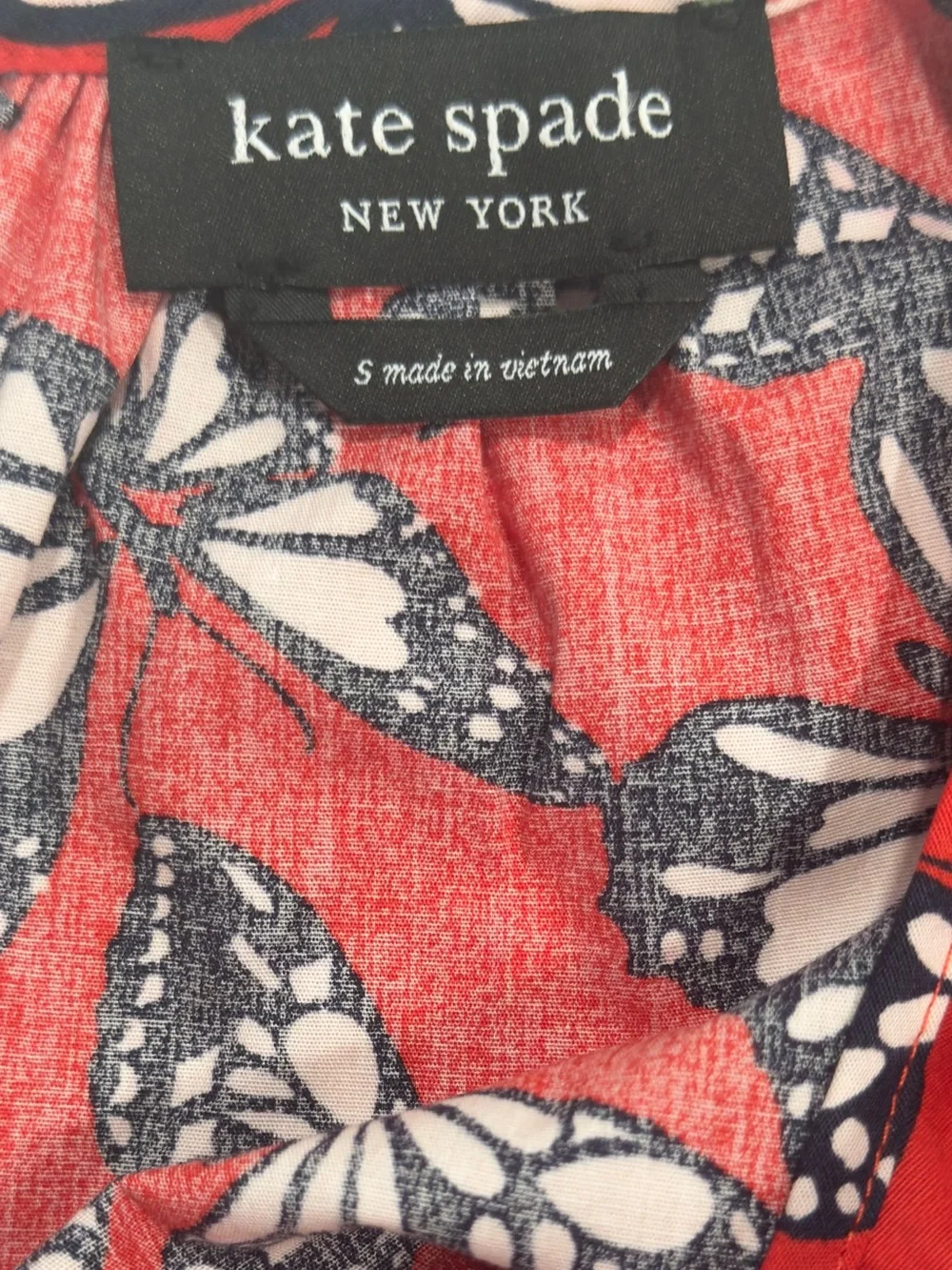 kate spade vibrant red